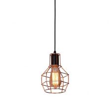 Carron 1 lampa wisząca 1x60W E27 230V miedziana